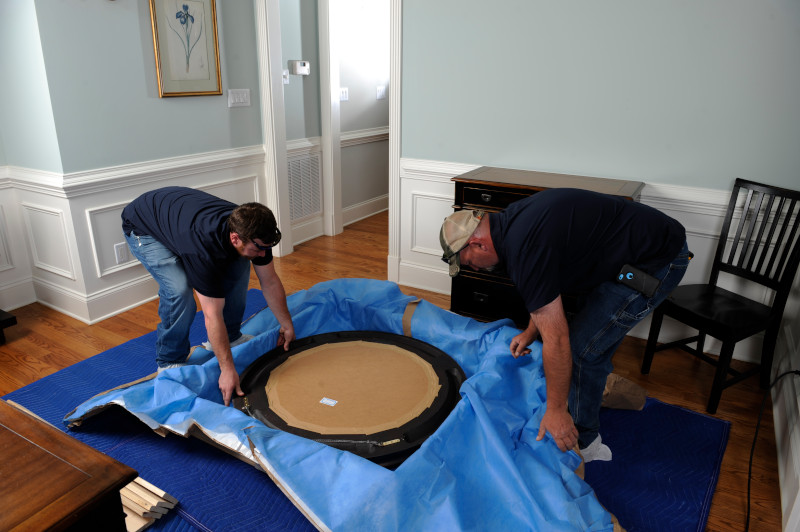 furniture disassembly during move